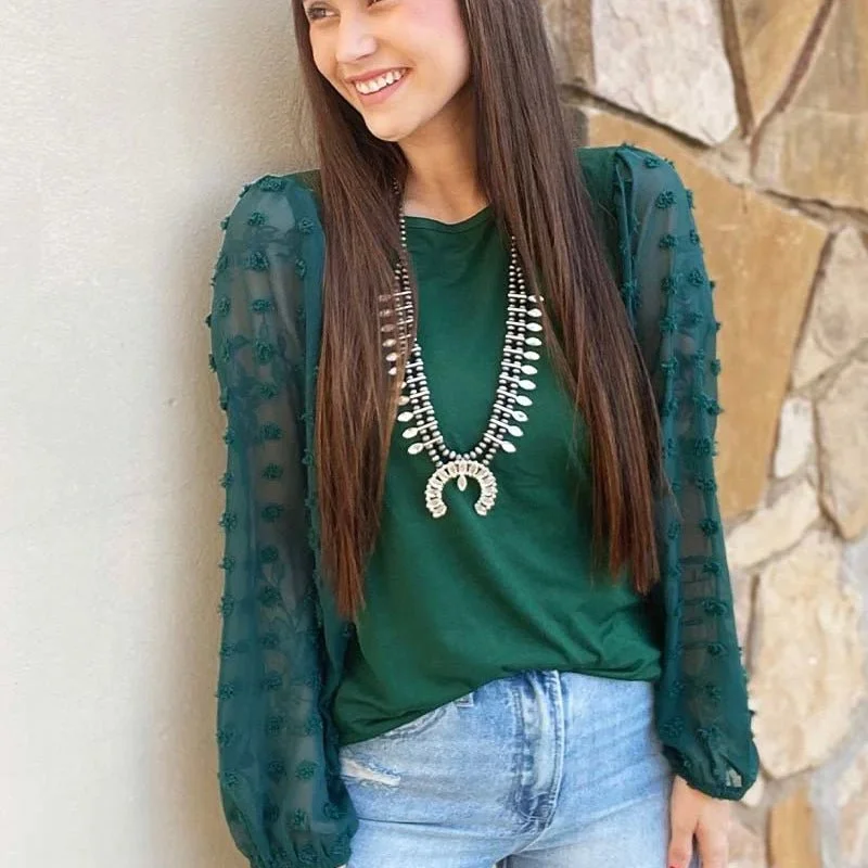 Evergreen Babe Top*