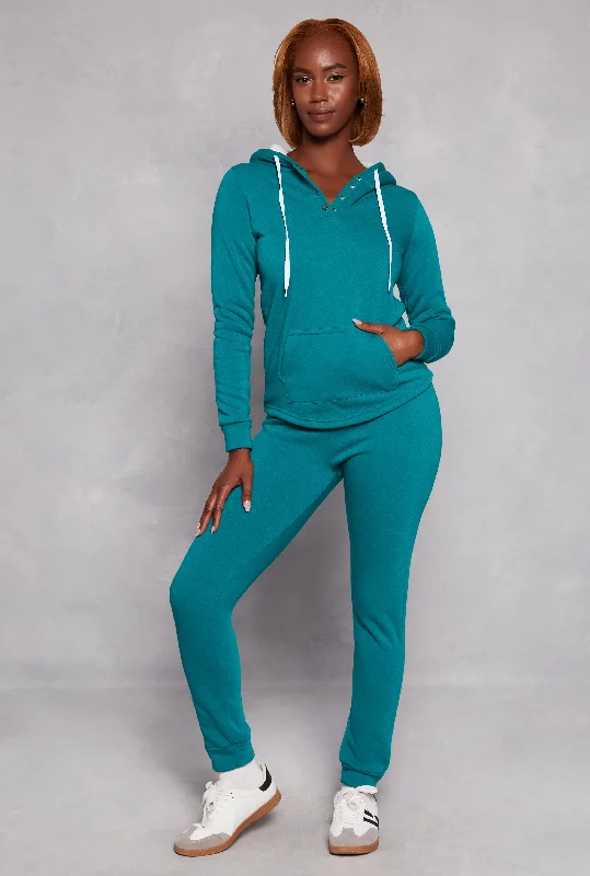 Fleece Drawstring Joggers