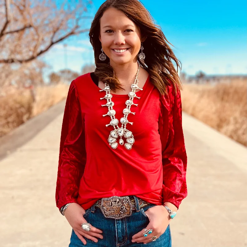 Lady In Red Top*