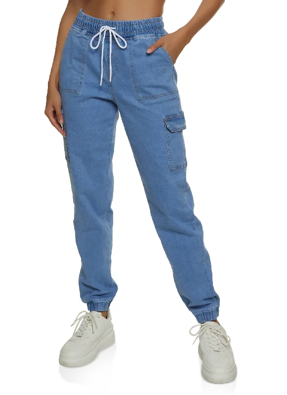 WAX Denim Joggers