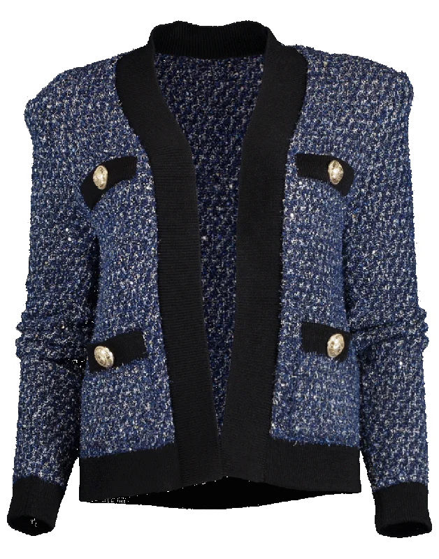 Sequin Tweed Jacket