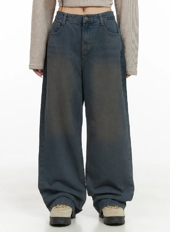 Elise Vintage Baggy Jeans CS403