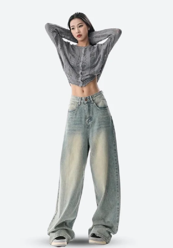 Low Rise Baggy Denim Jeans