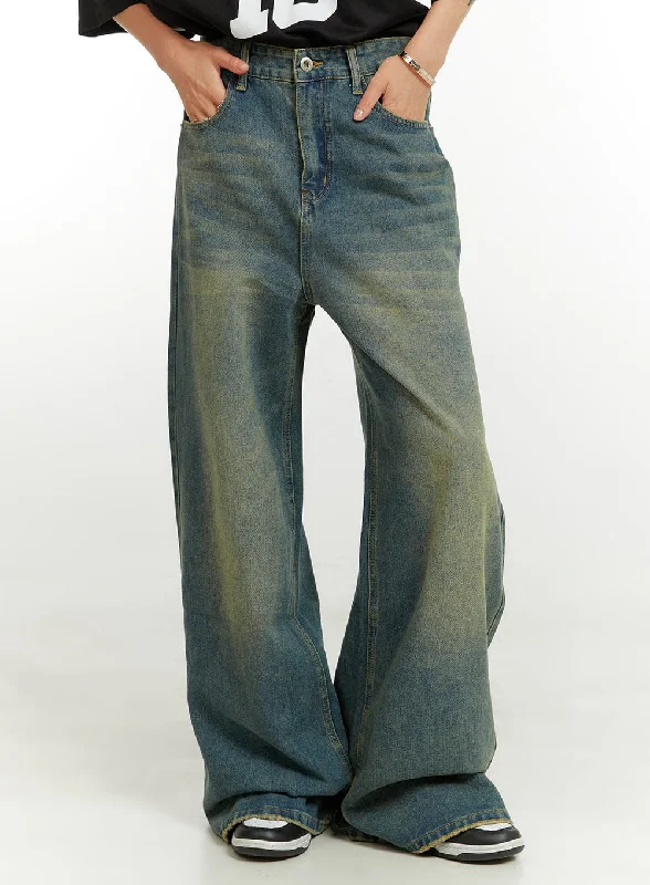 Vintage Low Rise Baggy Jeans CU421