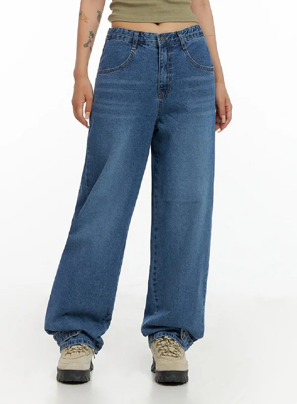 Wide Leg Baggy Jeans CL415